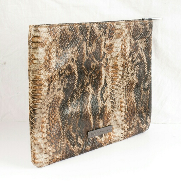 NWOT BCBG Leopard Print Clutch