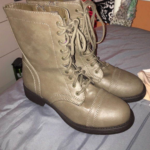 New Brown Combat Boots!