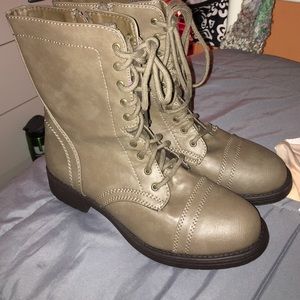 New Brown Combat Boots!