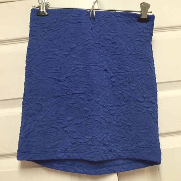 🍾HP 1/20🍾 Blue Floral Mini Skirt