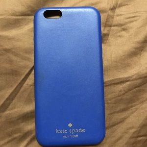 Blue Kate Spade iPhone 6 case