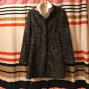 White House | Black Market shimmer tweed jacket