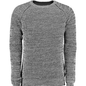 Knitted Jumper With Shoulder Zip