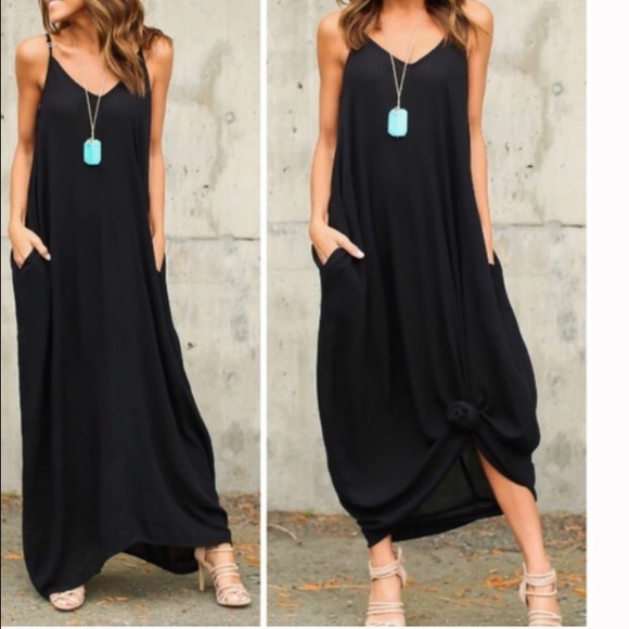 Best Cocoon Maxi Dress - Picture 2 of 3