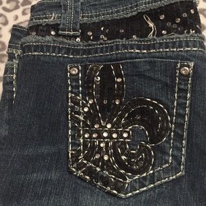 Rue 21 premiere jeans. Size 13/14 slim boot