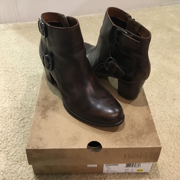 Brown Born Ankle Boots