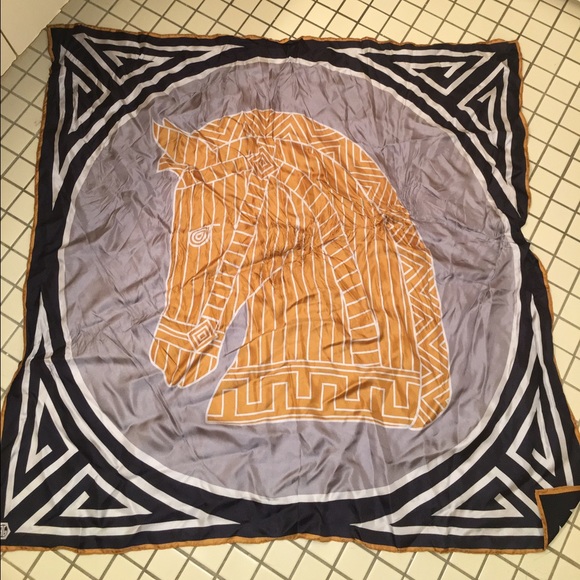 Johnathan Adler Silk Scarf