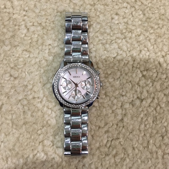 Silver DlKNY Watch