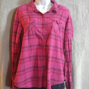 30% Off Bundles Purple & Black Plaid Shirt XXL from !'s closet on Poshmark