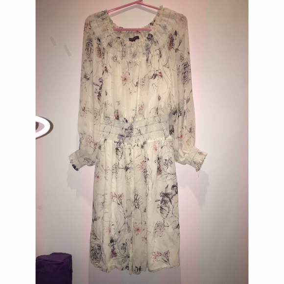 🚨FINAL PRICE🚨Marchesa Voyage off the shldr dress