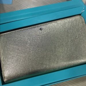 Kate Spade gold wallet