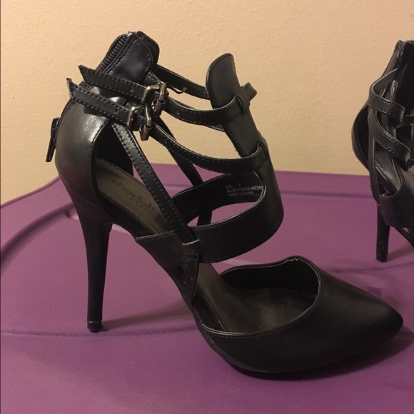 Black heels