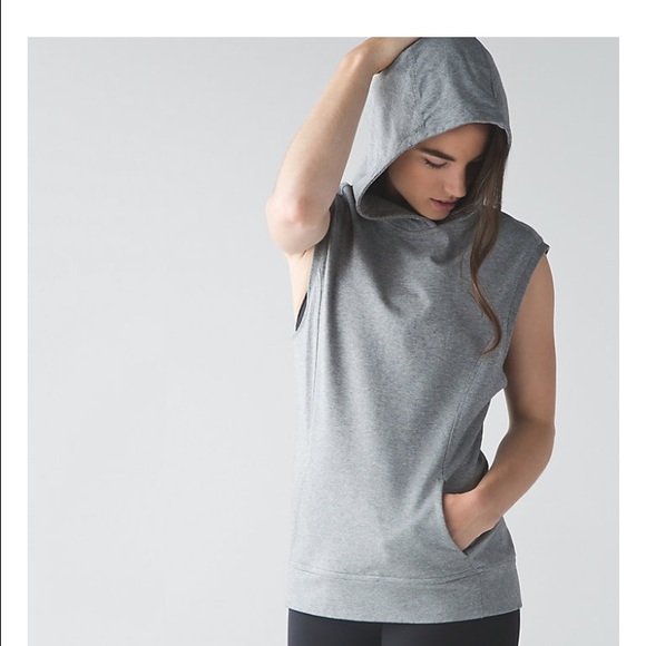 lululemon athletica Tops - Lululemon blissed out sleeveless hoodie