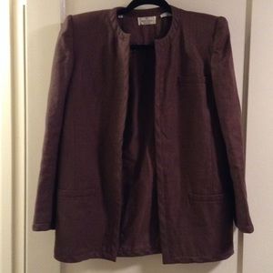 Vintage Valentino Boutique Linen Jacket
