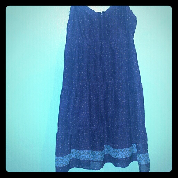 blue flower dress!