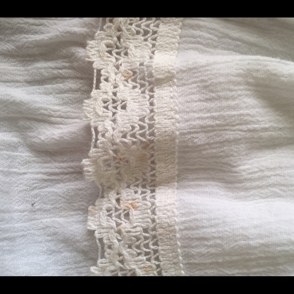 Tiare Hawaii white gauzy tube top - Picture 3 of 4