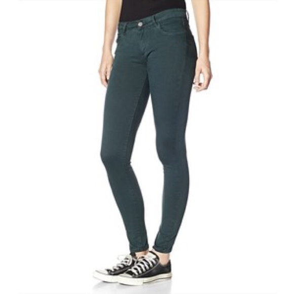Garage Denim - Hunter Green Garage High Waist Jeggings