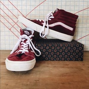 Suede Van High Tops