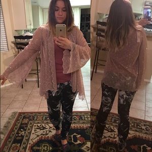 Blush sparkling cover up