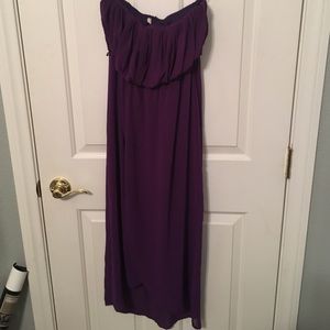 Strapless dress