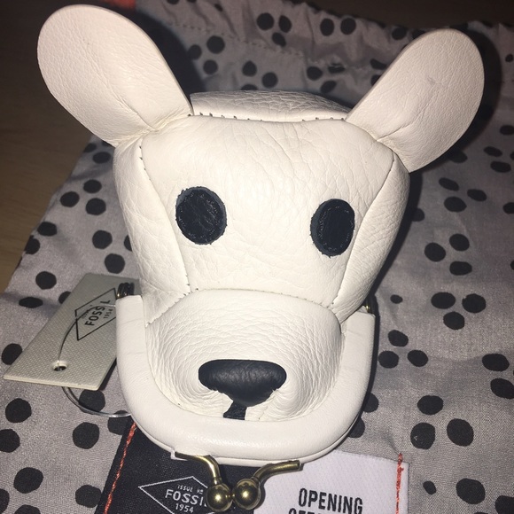 Fossil Handbags - NWT Fossil Pooch coin purse