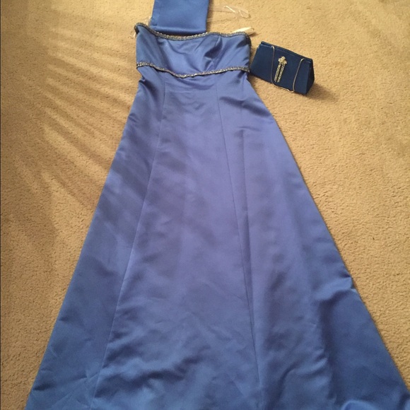 Floor length gown