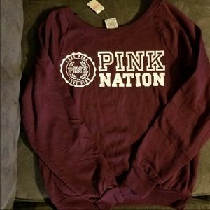 NWT VS PINK Crew Sweater