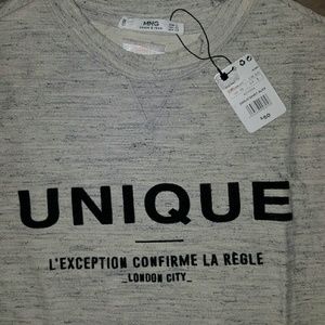 NWT MNG "Alex Sweatshirt" Size Xs
