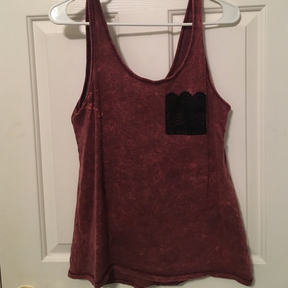 Maroon acid wash tank