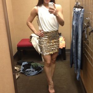 Nordstrom Sequin Drape Cocktail Dress ❤️