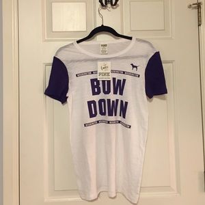 University of Washington x VS PINK | burnout tee