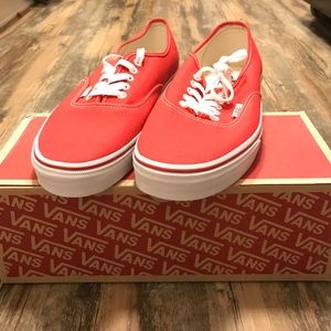 Red classic vans