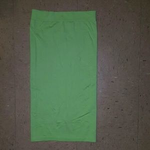 Victorias Secret Lime Green BodyCon Skirt