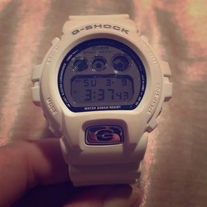 G-Shock white watch