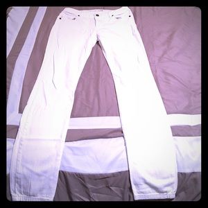 Michael Kors white skinny jeans