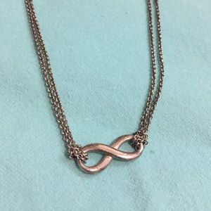 Authentic Tiffany and Co. Infinity Necklace