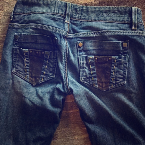 Boot cut dark wash jeans