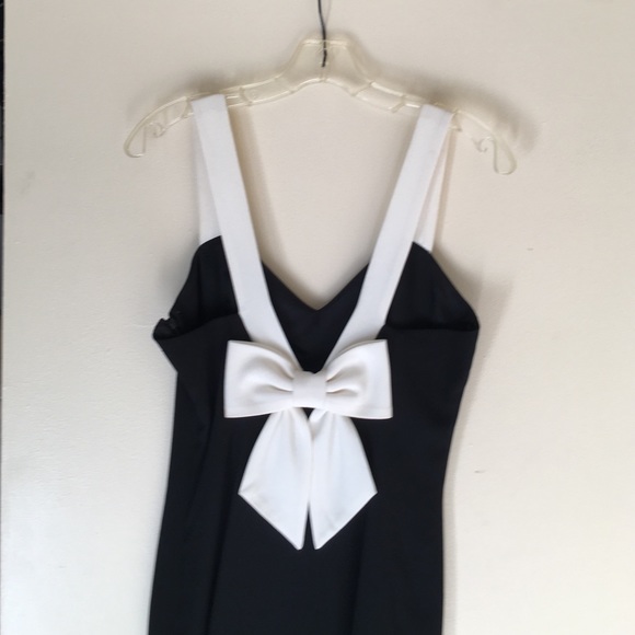 Black cocktail dress