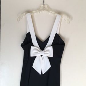 Black cocktail dress