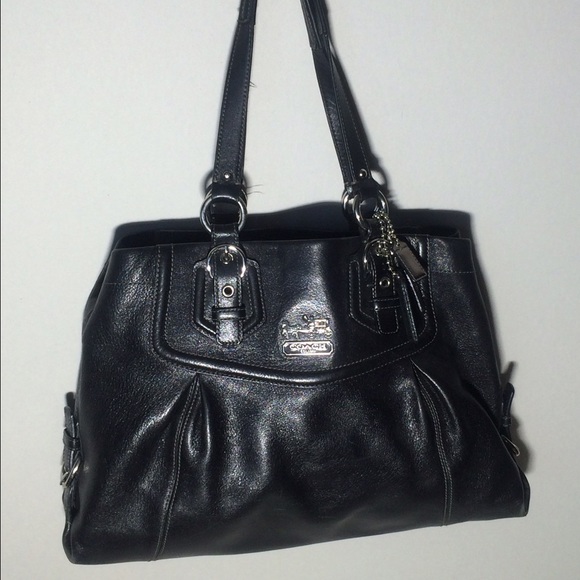 Leather COACH Carriage Collection Handbag Purse
