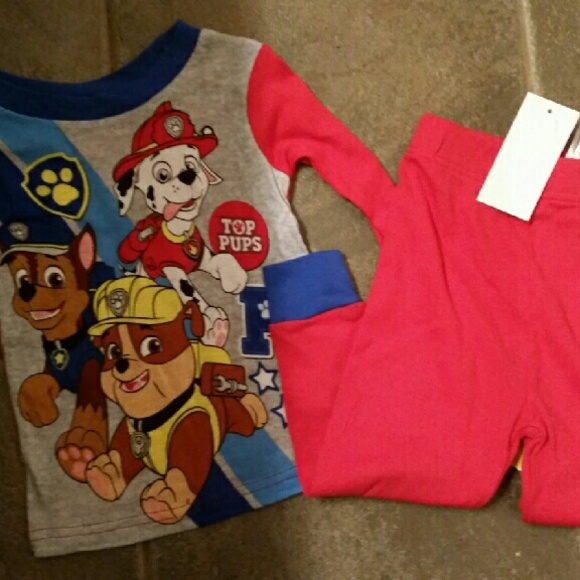 PAW PATROL Pajamas 2T NWT Toddler sleepwear