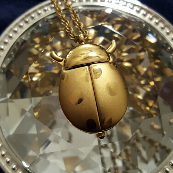 Lee Sands Ladybug Necklace