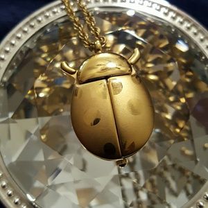 Lee Sands Ladybug Necklace