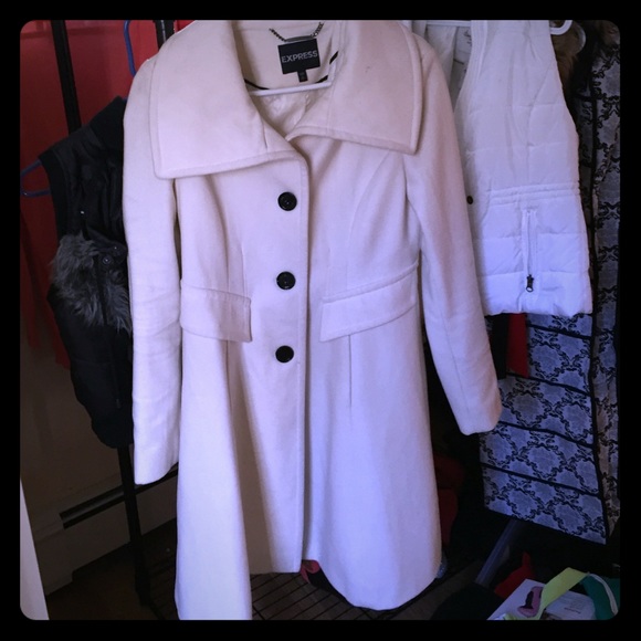White peacoat