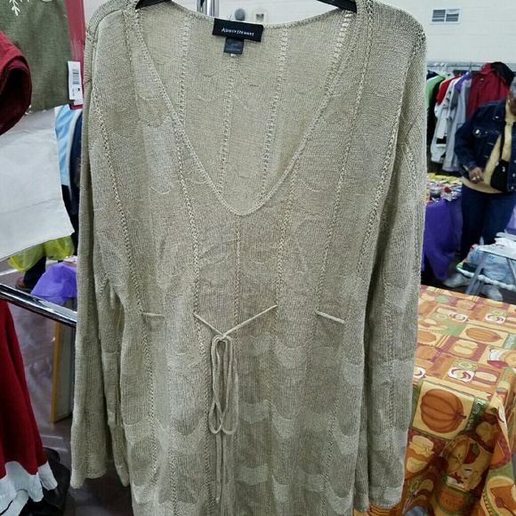 Gold sweater