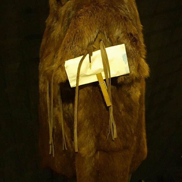 ❌SOLD❌VINTAGE Beauty! Rabbit FUR Jacket - Picture 2 of 4