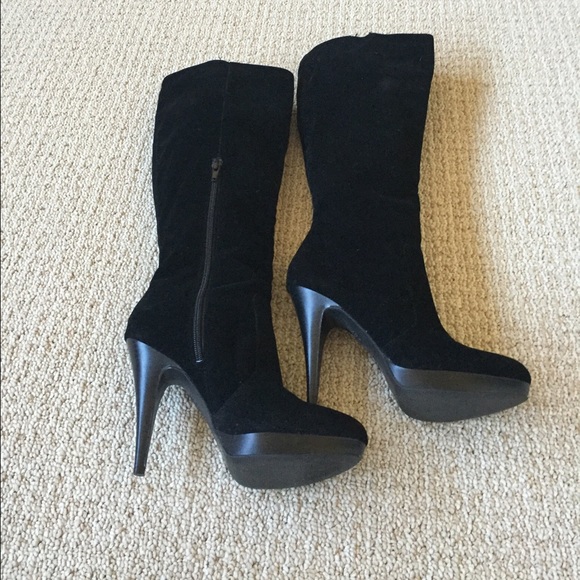 Gorgeous Black Platform Boots