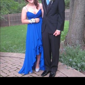 Cache high-low prom dress