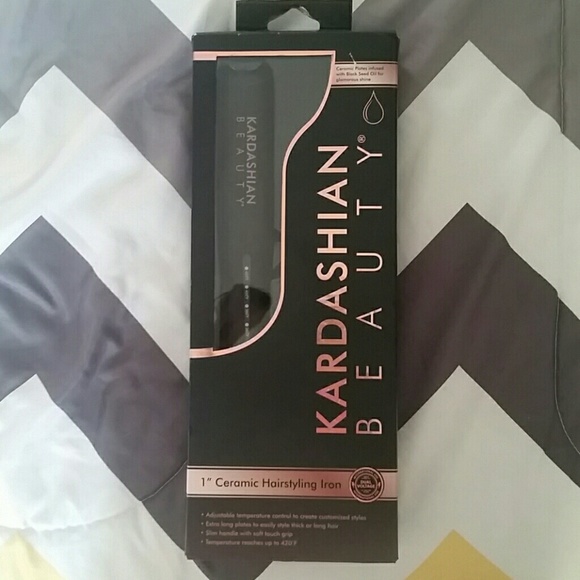 Kim Kardashian flat iron