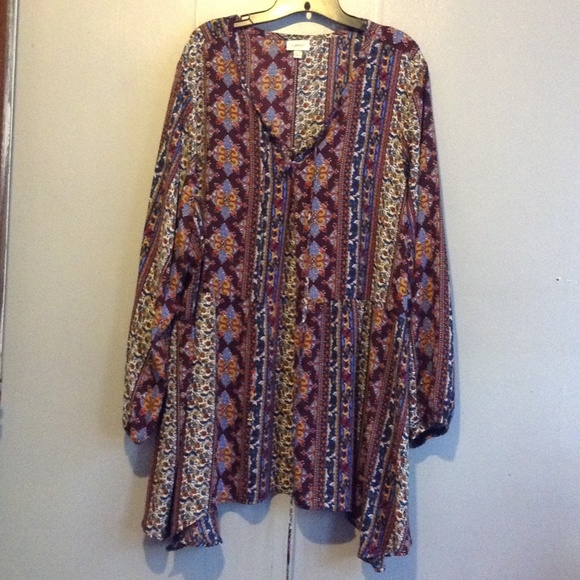 Plus size shirt good condition never worn no tags